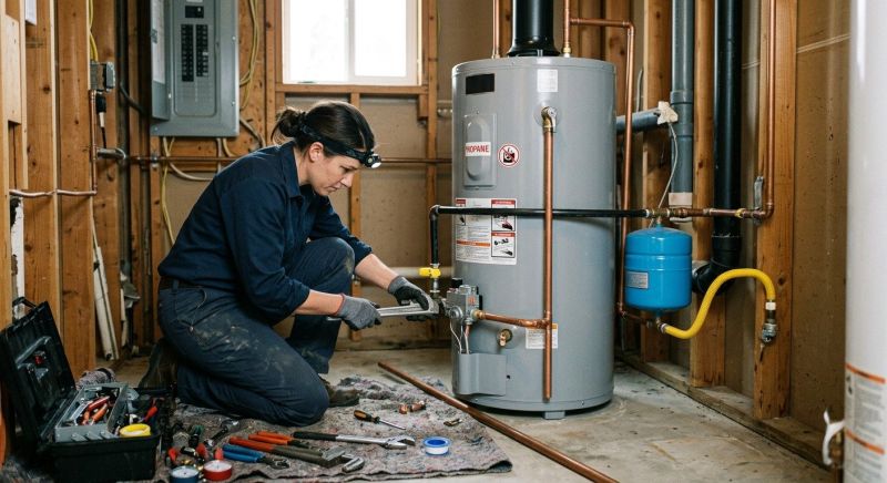 Propane Water Heater Repair in Annapolis, MD