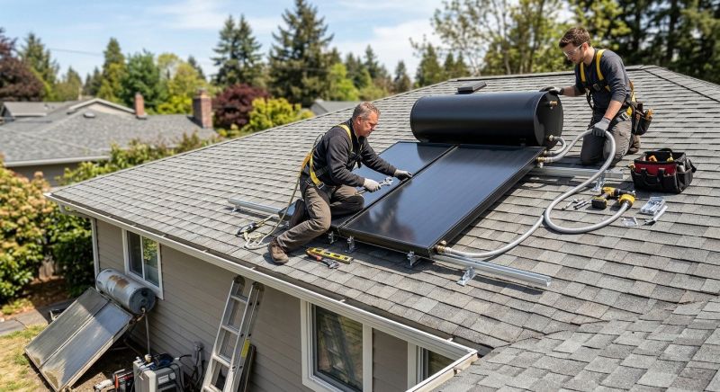 Solar Water Heater Replacement in Kansas City, MO